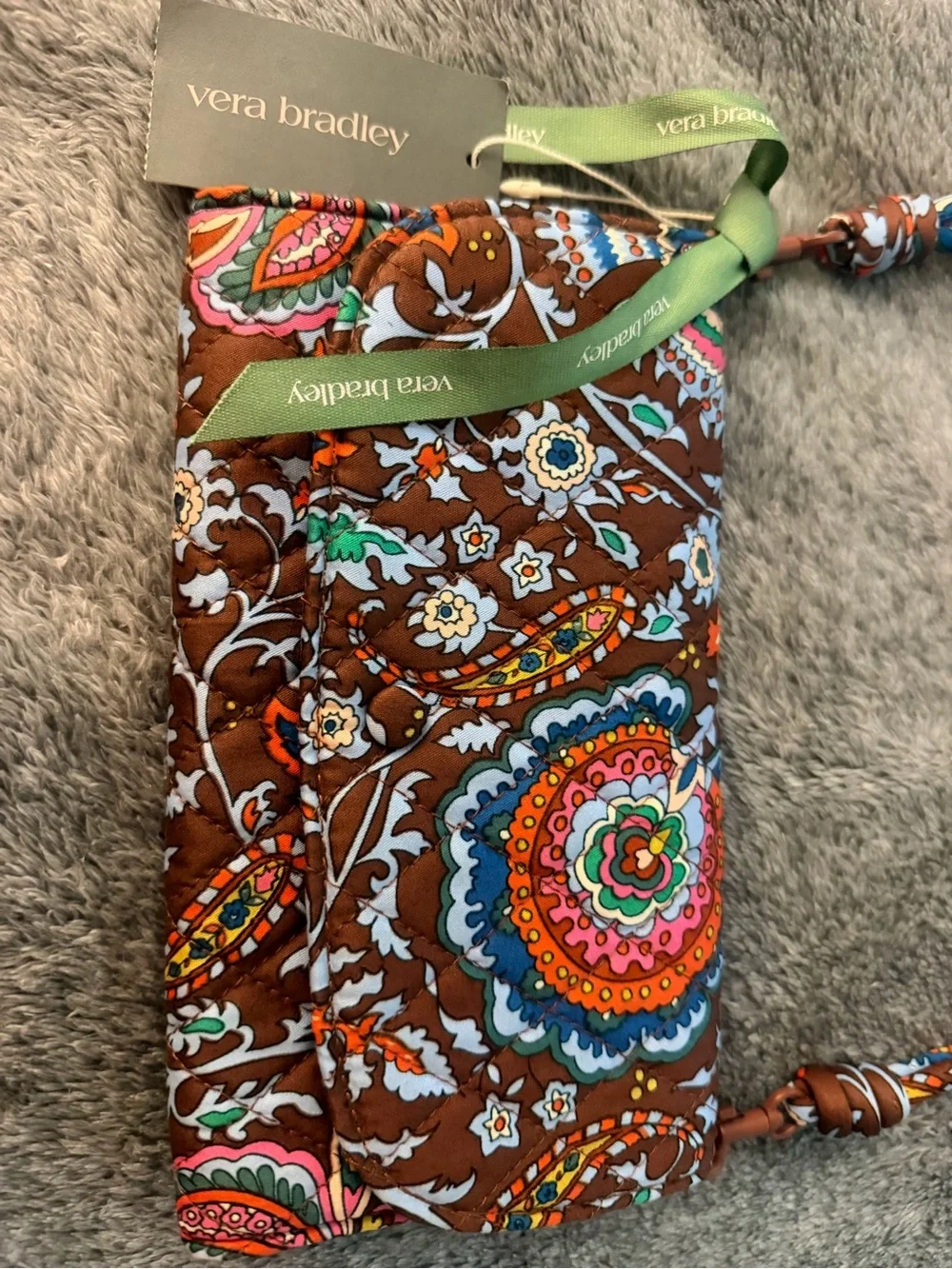 Vera Bradley Wildwood Wallet Adjustable Crossbody NWT